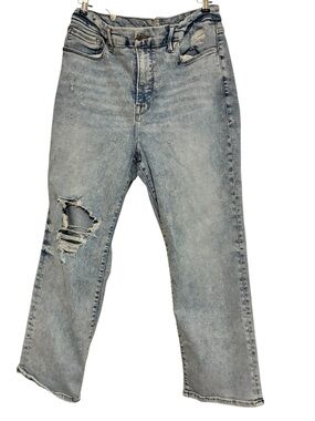 Good American Good Straight Jeans – Size 16